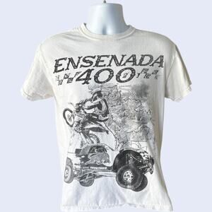 Ensenada 400 Off Road Race T-Shirt 2021 Baja Mexico Trophy Truck Moto White M